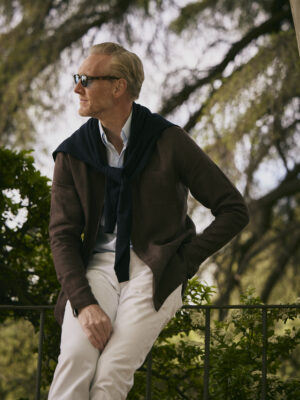 White Denim Trousers