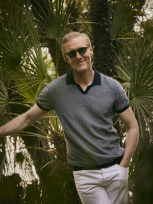 Navy Riveria Polo